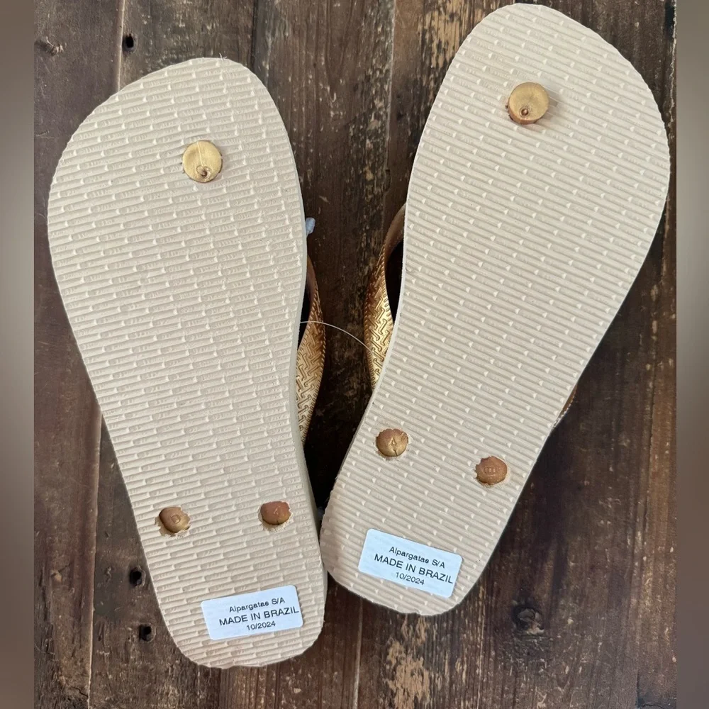 NEW! Havaianas x FARM Rio Papillon Flip Flop - Picture 5 of 7